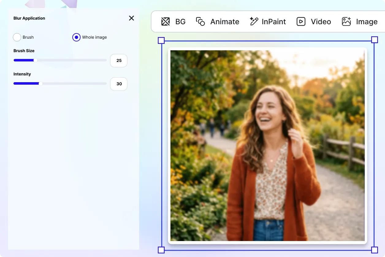 Free AI Photo Blur Tool, Blur Photo Image Online Free AI Photo Blur Tool, Blur Photo Image Online